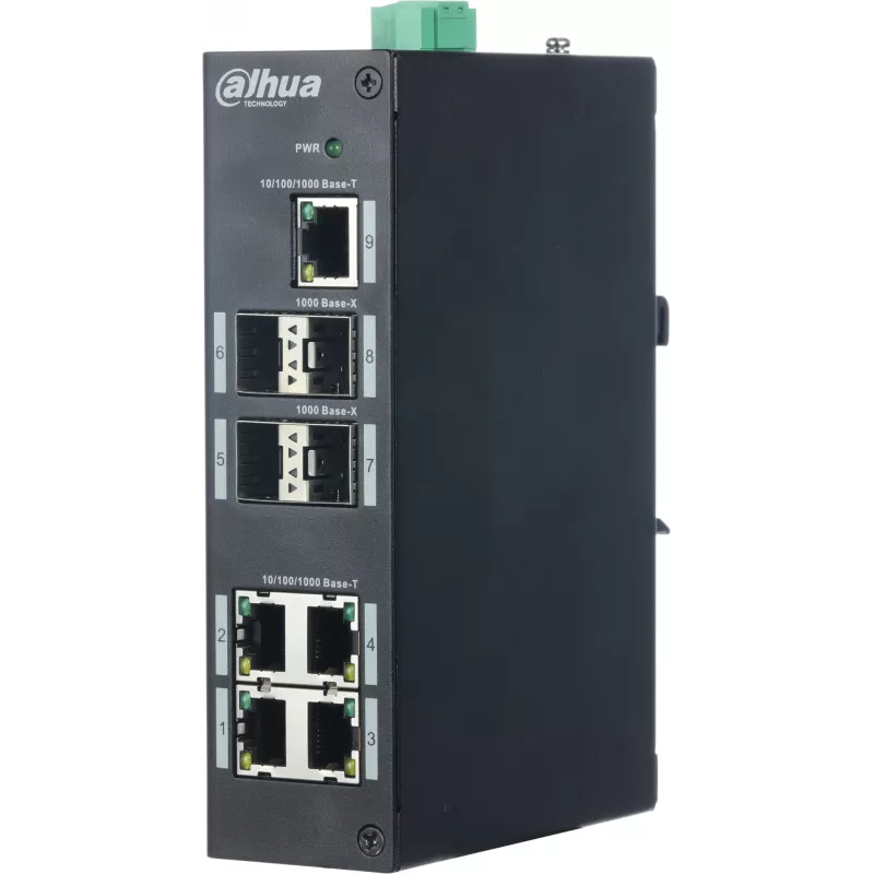 Коммутатор Dahua DH-PFS3409-4GT 5x1Гбит/с 4SFP неуправляемый