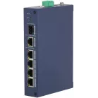 Коммутатор Dahua DH-CHS4106-4ET (L2) 4x100Мбит/с 1x1Гбит/с 1xКомбо(1000BASE-T/SFP) неуправляемый