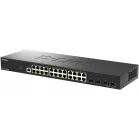 Коммутатор D-Link DGS-1210-28X/ME/C1A (L2) 24x1Гбит/с 4SFP+ управляемый