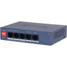 Коммутатор Dahua DH-CS4005-4ET1GT-36 (L2) 4x100Мбит/с 1x1Гбит/с 4PoE неуправляемый