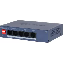 Коммутатор Dahua DH-CS4005-4ET1GT-36 (L2) 4x100Мбит/с 1x1Гбит/с 4PoE неуправляемый