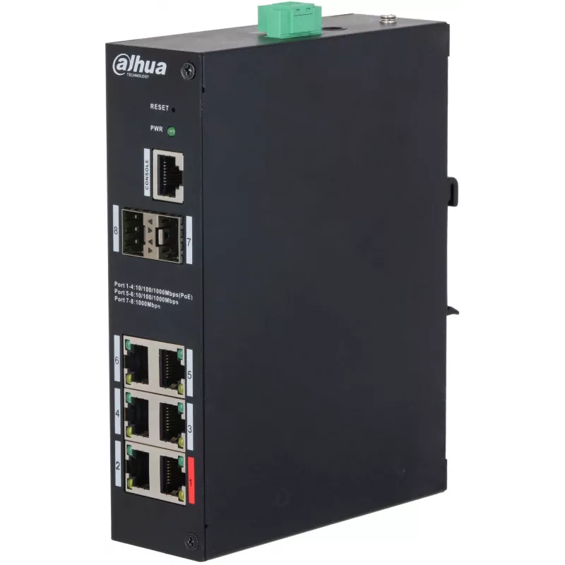 Коммутатор Dahua DH-HS4208-4GT-90 (L2) управляемый