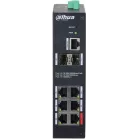 Коммутатор Dahua DH-HS4208-4GT-90 (L2) управляемый