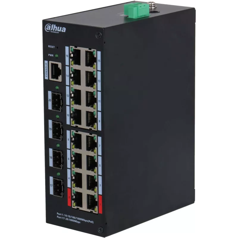 Коммутатор Dahua DH-HS4420-16GT-190 (L2) управляемый