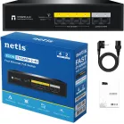 Коммутатор Netis ST106PDI-2-43 (L2) 6x100Мбит/с 4PoE 43W неуправляемый