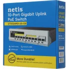 Коммутатор Netis ST110GHPDI-2G-130 (L2) 8x100Мбит/с 2x1Гбит/с 8PoE+ 130W неуправляемый