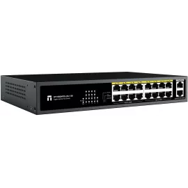 Коммутатор Netis ST118GHPDI-2G-130 (L2) 16x100Мбит/с 2x1Гбит/с 16PoE 130W неуправляемый