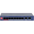 Коммутатор Dahua DH-CS4210-8GT-110 (L2) 8x100Мбит/с 2xКомбо(1000BASE-T/SFP) управляемый