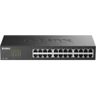Коммутатор D-Link DES-1024D/H2A (L2) 24x100Мбит/с неуправляемый