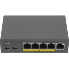 Коммутатор Cudy GS105P (L2) 5x1Гбит/с 4PoE+ управляемый
