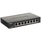 Коммутатор D-Link DGS-1100-08PV2/A4A (L2) 8x1Гбит/с 8PoE 64W настраиваемый