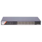 Коммутатор Hikvision DS-3E1526P-SI-24P2F (L2) 24x1Гбит/с 2xКомбо(1000BASE-T/SFP) 370W управляемый