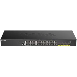 Коммутатор D-Link DGS-1250-28X/RU/A1A (L3) 24x1Гбит/с 4SFP+ управляемый