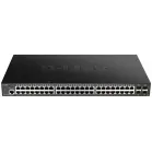 Коммутатор D-Link DGS-1250-52XMP/RU/A1A 48x1Гбит/с 4SFP+ 370W управляемый