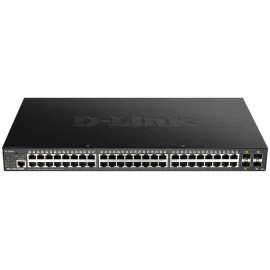 Коммутатор D-Link DGS-1250-52XMP/RU/A1A 48x1Гбит/с 4SFP+ 370W управляемый