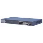 Коммутатор Hikvision DS-3E0518P-E (L2) 18x1Гбит/с 16PoE 230W неуправляемый