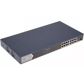 Коммутатор Hikvision DS-3E0518P-E (L2) 18x1Гбит/с 16PoE 230W неуправляемый