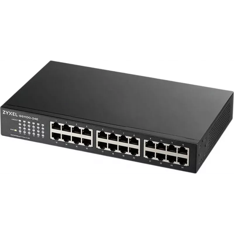Коммутатор Zyxel GS1100-24E-EU0104F (L2) 24x1Гбит/с неуправляемый