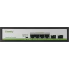 Коммутатор Tiandy TC-P3S06 H/0402/AT/60/V2.0 (L2) 4x1Гбит/с 2SFP 4PoE 60W неуправляемый