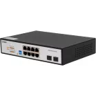 Коммутатор SNR SNR-S2300G-8TM-POE (L2) 8x1Гбит/с 2SFP 8PoE 130W управляемый