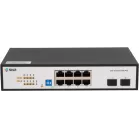 Коммутатор SNR SNR-S2300G-8TM-POE (L2) 8x1Гбит/с 2SFP 8PoE 130W управляемый