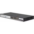 Коммутатор SNR SNR-S2300G-16TC-POE (L2) 16x1Гбит/с 4xКомбо(1000BASE-T/SFP) 16PoE 270W управляемый