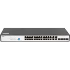 Коммутатор SNR SNR-S2300G-24TC (L2) 24x1Гбит/с 4xКомбо(1000BASE-T/SFP) управляемый