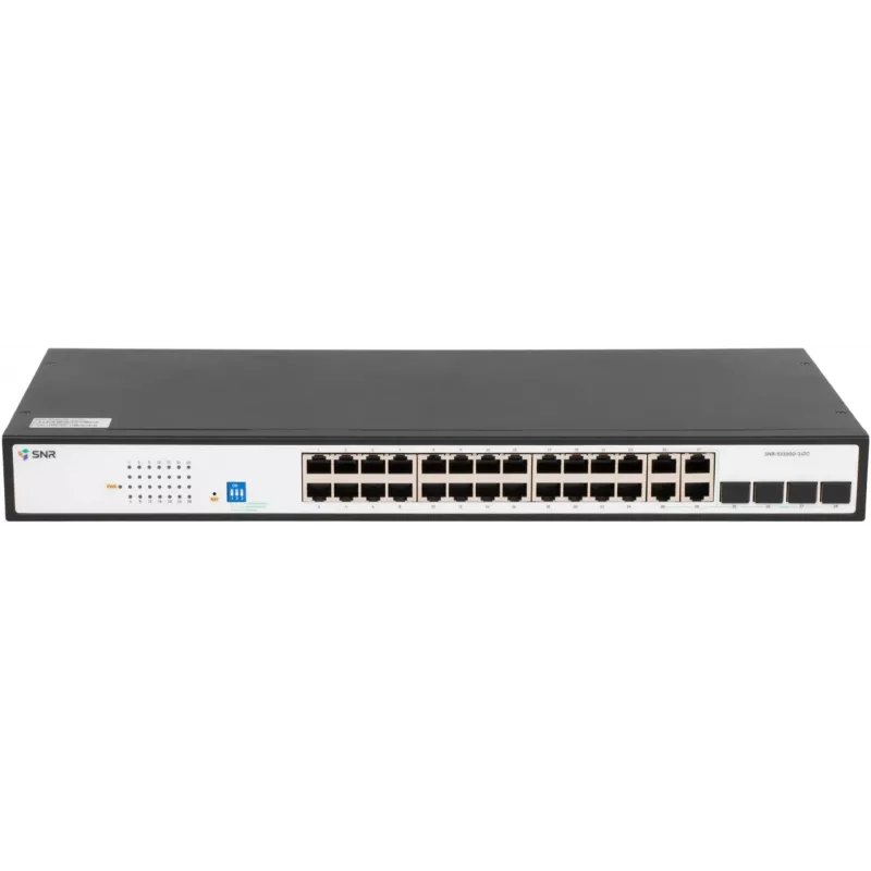 Коммутатор SNR SNR-S2300G-24TC (L2) 24x1Гбит/с 4xКомбо(1000BASE-T/SFP) управляемый