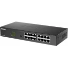 Коммутатор D-Link DGS-1016D/V/K1A (L2) 16x1Гбит/с неуправляемый
