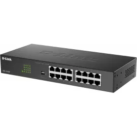 Коммутатор D-Link DGS-1016D/V/K1A (L2) 16x1Гбит/с неуправляемый