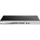 Коммутатор D-Link DXS-1210-10TS 8x1Гбит/с 2SFP+ настраиваемый