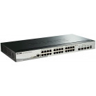 Коммутатор D-Link DGS-1510-28X/A1A 24x1Гбит/с 4SFP+ управляемый