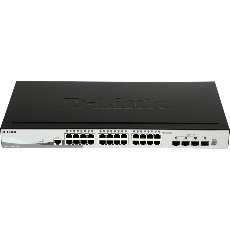 Коммутатор D-Link DGS-1510-28X/A1A 24x1Гбит/с 4SFP+ управляемый