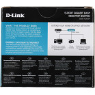 Коммутатор D-Link DGS-1005A/F1A 5x1Гбит/с неуправляемый