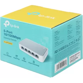 Коммутатор TP-Link TL-SF1005D (L2) 5x100Мбит/с неуправляемый