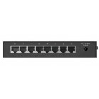 D-Link DES-1008D/L2B Неуправляемый коммутатор с 8 портами 10/100Base-TX, металл