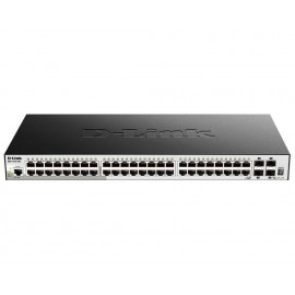 D-Link DGS-1510-52X/A2A Настраиваемый L2+ стекируемый коммутатор с 48 портами 10/100/1000Base-T и 4 портами 10GBase-X