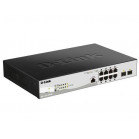 D-Link DGS-1210-10P/ME/B1A Управляемый L2 коммутатор с 8 портами 10/100/1000Base-T и 2 портами 1000Base-X SFP