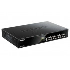 D-Link DGS-1008MP/B1A Неуправляемый коммутатор с 8 портами 10/100/1000Base-T с поддержкой PoE 802.3af/at (PoE 125 Вт)