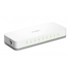 D-Link DES-1008C/B1A Неуправляемый коммутатор с 8 портами 10/100Base-TX