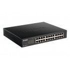 D-Link DGS-1100-24PV2/A3A Настраиваемый L2 коммутатор c 24 портами 10/100/1000Base-T (12 портов РоЕ 802.3af/at, 100 Вт)