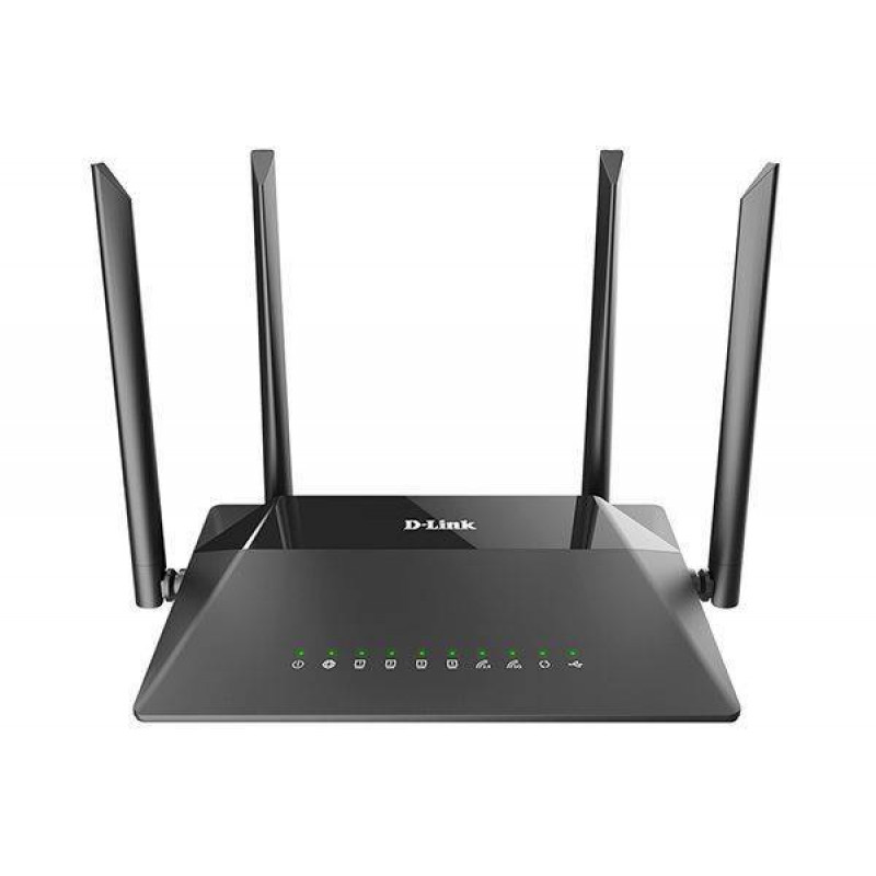 D-Link DIR-853/URU/R3A Беспроводной маршрутизатор AC1300, 1000Base-T WAN, 4x1000Base-T LAN, 1хUSB
