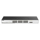D-Link DGS-1210-26/F3A Настраиваемый L2 коммутатор с 24 портами 10/100/1000Base-T и 2 портами 1000Base-X SFP