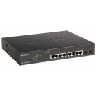 D-Link DGS-1100-10MPPV2/A3A Настраиваемый L2 коммутатор с 8 портами 10/100/1000Base-T и 2 портами 1000Base-X SFP