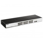 D-Link DGS-1210-26/FL2A Управляемый L2 коммутатор с 24 портами 10/100/1000Base-T и 2 портами 1000Base-X SFP
