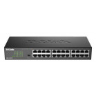 D-Link DGS-1024D/J1A Неуправляемый коммутатор с 24 портами 10/100/1000Base-T и DIP-переключателем
