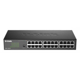 D-Link DGS-1024D/J1A Неуправляемый коммутатор с 24 портами 10/100/1000Base-T и DIP-переключателем