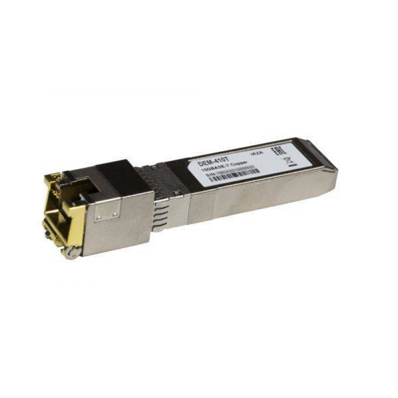 D-Link DEM-410T/A2A Трансивер SFP+ с 1 портом 10GBase-T (до 30 м)