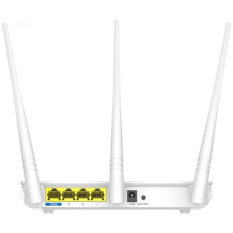 Роутер беспроводной Tenda F3 N300 10/100BASE-TX белый