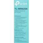Роутер беспроводной TP-Link TL-WR820N V2 (TL-WR820N) N300 10/100BASE-TX белый